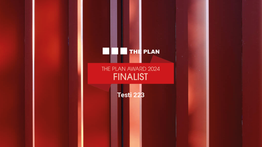 TESTI 223 – Finalist at The Plan Award 2024 - ARW